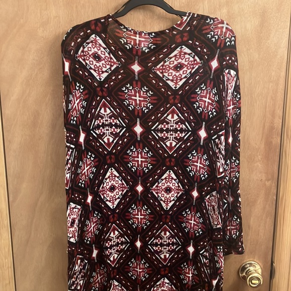 Aztec print knit cardigan sweater woman’s size small - Picture 5 of 5